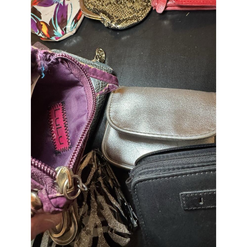 Coin Purses & Card Holders Mixed Styles Lot of 10 - Picture 14 of 14